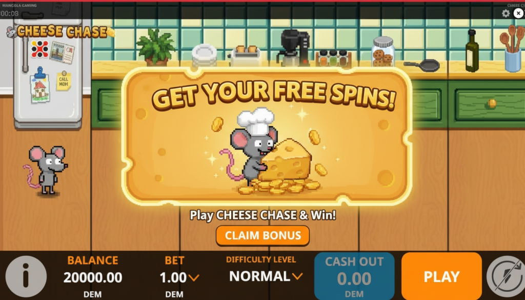 Cheese Chase Slot-bonus